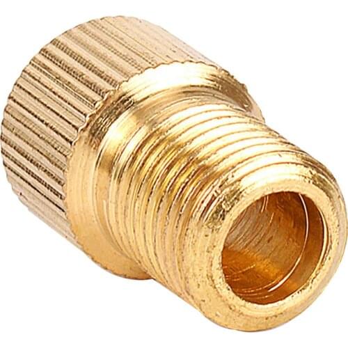 10PCS/Set Brass Adaptor Presta to Schrader Bicycle Valve Converter Mountain Bike Pump Connector Adapter