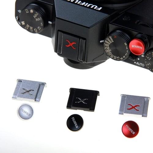 Fuji Metal Hot Shoe Cover XE4 XT20 XT30 XT3 XT4 Micro Single Camera Shutter Button X100V XT10 XPR03 Hot Shoe Port Dust Cover