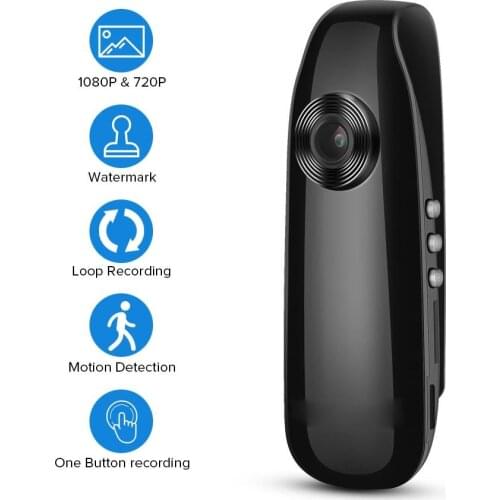 Mini Camera Full HD 1080P Portable Camara Police Video Recorder Body Cam Motorcycle Bike Motion bodycamera mini kamera