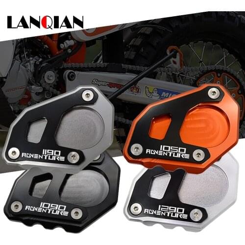 Motorcycle Kickstand Foot Side Stand Extension Pad Support Plate For 1050 1090 1190 1290 Adventure 1290 Super Adventure R
