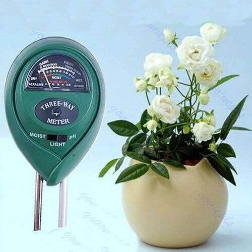 3 in1 Flowers Plant Soil PH Tester Moisture Light Meter hydroponics Analyzer #RW1209