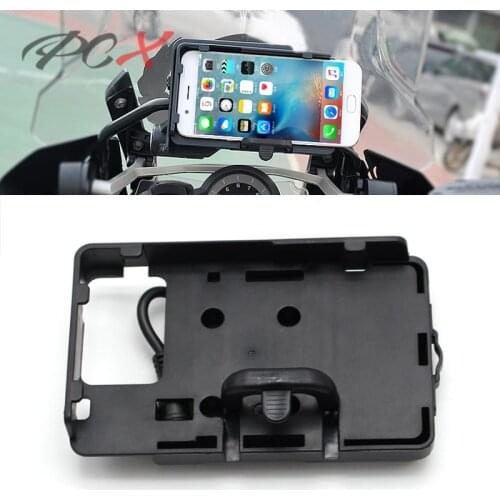 Support de Navigation USB pour téléphone portable support de charge USB moto pour R1200GS F800GS ADV F700GS R1250GS CRF 1000L F8