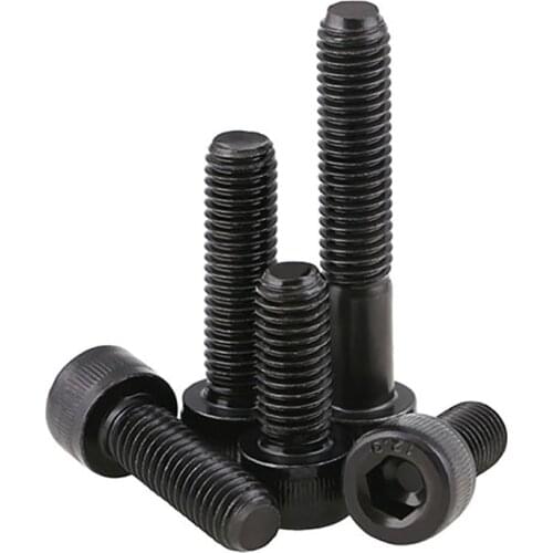 Socket Cap Screws Grade 12.9 Allen Bolts Hex Drive Screw High Tensile Black M5