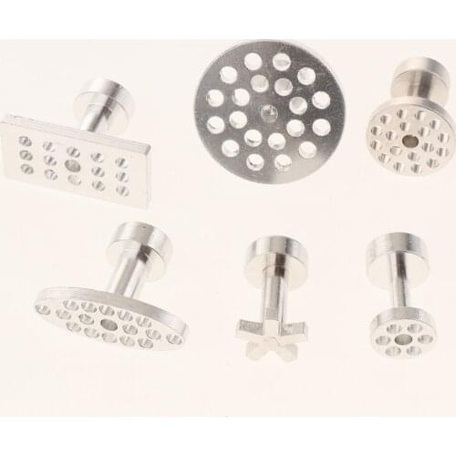 Paintless Dent Puller Tabs, 6 PCS Different Sizes Glue Pulling Tabs for Dent Removal Repair