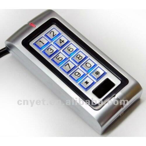 10pcs/lot) AC/DC Waterproof Access Control Keypad/ EM ID 125khz Card Readers/Controller YET-7613W