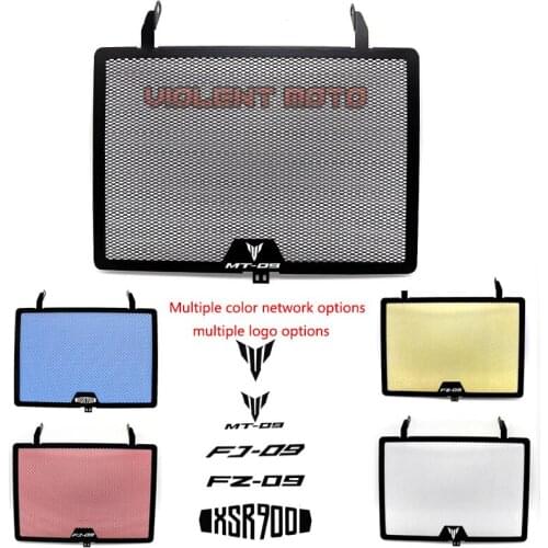 Motorcycle Radiator Guard Grille Protector Cover For Yamaha MT-09 MT09 Sport Tracker Street Rally XSR900 FZ09 MT FJ 09 2013-2017