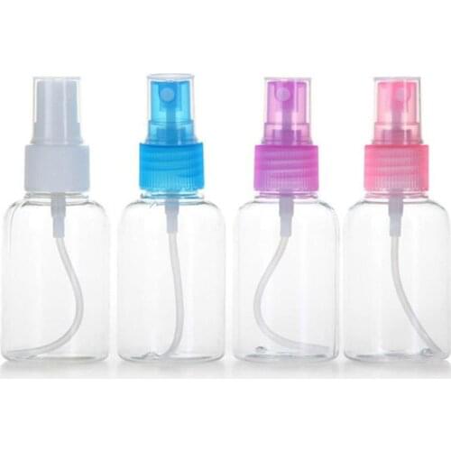 2Pcs/lot 50ml Portable Empty Spray Disinfectant Bottles Atomizer Spray Refillable Bottle Container