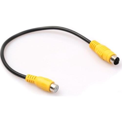 S-Video 7-Pin TV to RCA AV Adapter Converter Cable