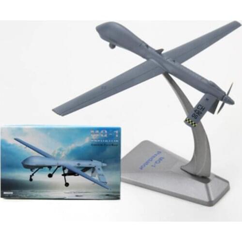 American 1/72 scale U.S. Navy Army MQ-1 Predator Drone Reconnaissance Aircraft Diecast airplane models adult display collections