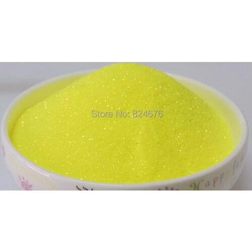 Free Shipping yellow colorful glitter powder phosphor powder,DIY , 500g/bag,Environmental protection,advertisement pigment