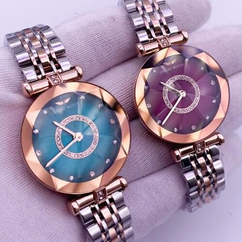 Gold watch womens watch creative steel womens Bracelet Watch womens waterproof clock relogio femino relogio masculino