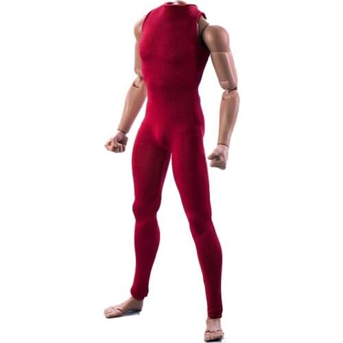 Men Lycra Elastic Full Bodysuit Bandage Shaper Training One-piece Home Wear Sexy Tight JumpsuitCatsuit Pantyhose Plus Size F90