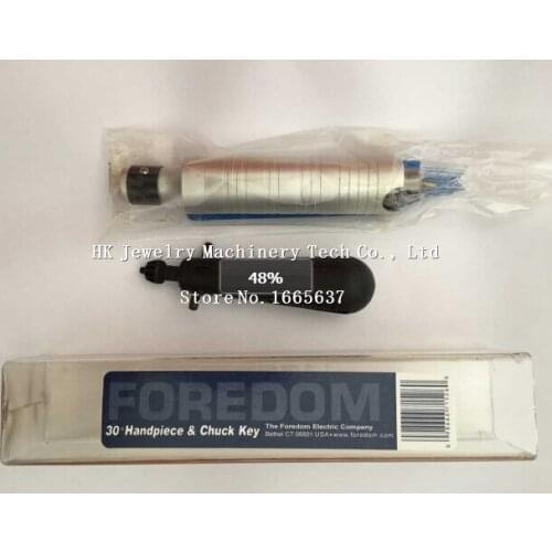 Free Shipping diy FOREDOM #30 Handpiece & Chuck Key, Foredom Handpiece