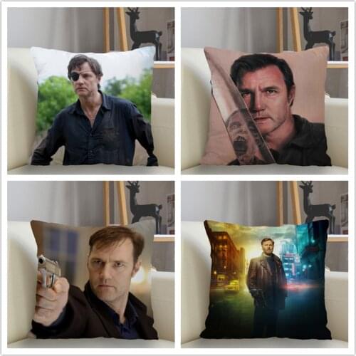 Musife New Custom david morrissey Pillowcase Sofa Decorative Cushion Cover Pillowcase Home Decor Drop Shipping Wholesale