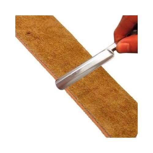 Genuine Leather Strop Strap Barber Straight Razor Folding Knife Knives Sharpening Shave Sharpener Sharpening Belt