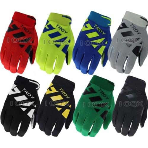 Troy Fox Mountain Bicycle Motocross MTB ATV Bike Offroad guantes luvas 360 Raner Racing Gloves