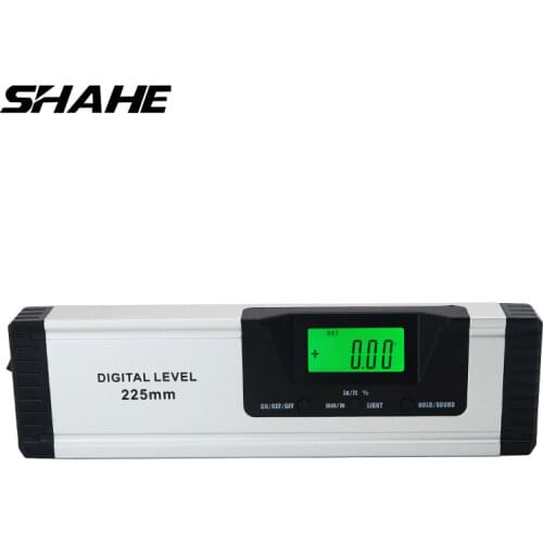 SHAHE Digital Protractor Electronic Level with/without laser Aluminum Alloy Angle Finder Inclinometer Digital Spirit Level 225mm