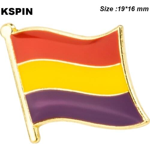 Flag Badge Flag Brooch National Flag Lapel Pin International Travel Pins Collections XY0768