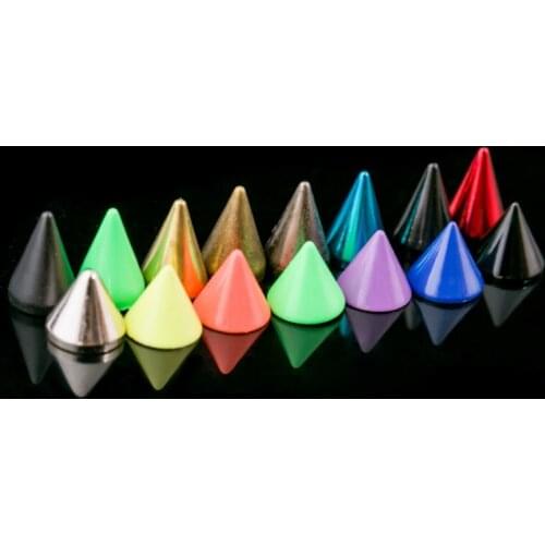 100sets/lot Metal Garment Rivet Accessories Spikes Studs Clothing Shoes Handbag Leather Pet Collar Belts Decoration Craft