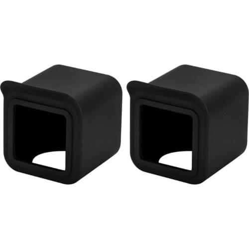 2x Silicone Skin Camera Protective Case Cover Wall Mount Bracket Surveillance Protector Anti-Scratch Compatible with Wyze Cam V3