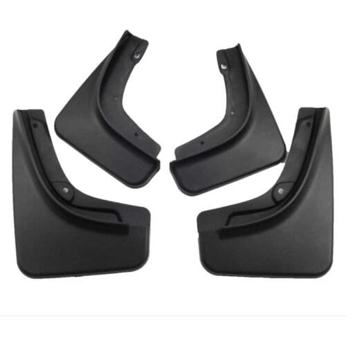 4pcs Premium Auto Front&Rear Heavy Duty Molded Flares Splash Mud Flaps Guards Fenders For Jeep Compass 2017-2019