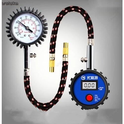 Car tire pressure gauge tire pressure belt inflation high precision digital display electronic pressure detection CD50 Q04