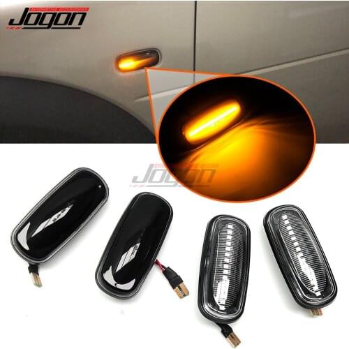 Dynamic Sequential Indicator Blinker LED Side Marker Light For Land Rover Discovery 2 1999-2004 Defender Freelander 1 2002-2005