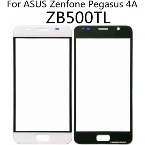 For Asus ZenFone 4 Max ZB500TL X00KD 4A Front Glass Touch Screen Outer Panel Lens Cover Repair Part for zb500tL TouchScree