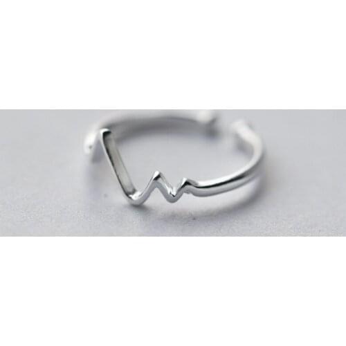 Punk Lines Rings For Women Girls Fashion Irregular Finger Rings Gift 2021 Female Jewelry Party