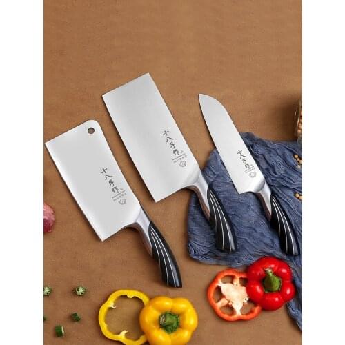 Kitchen Knife Household Knife Set Three-Piece Kitchen Set Sharp Sliced Vegetable Bone Cutting Bone Cutting Knife Yangjiang