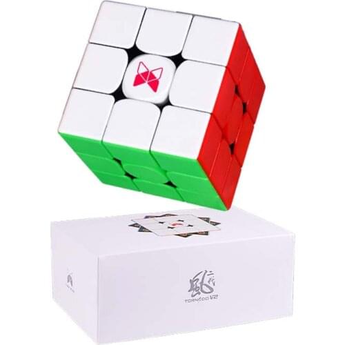 QiYi Xman Tornado V2M 3Layer Magnetic Cube Stickerless Speed Cubes Adjustable Educational Toys Magio Cubo 3x3x3