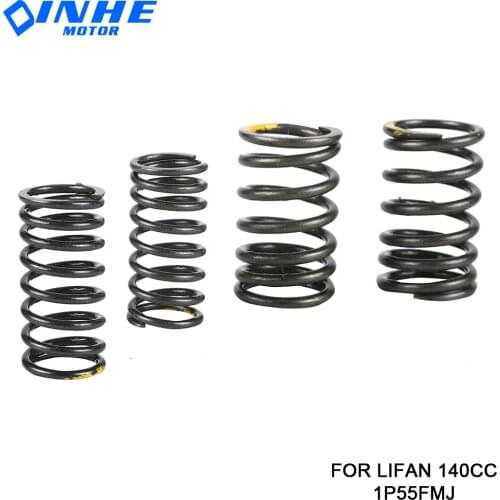 Motorcycle Intake Exhaust valve springs Set For Lifan LF 140cc Horizontal Engines Dirt Pit Bike Monkey Atv Quad Parts