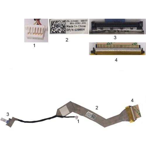 NEW Laptop Cable For DELL Vostro A840 A860 PN:DD0VM9LC003 Repair Notebook LCD LVDS CABLE