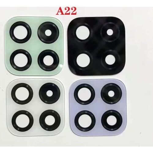 Original rear back camera lens glass replacement for Samsung Galaxy A22