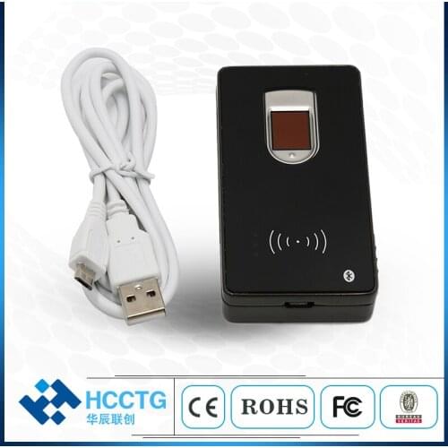 Support Windows Android and iOS Bluetooth Finger print reader USB interface HBRT-1011