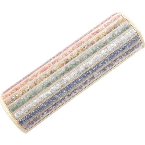 Amethyst Crystal Pillow Far Infrared Head Pain Relief Neck Cervical Natural Energy Therapy Gemstone Amethyst Pillow