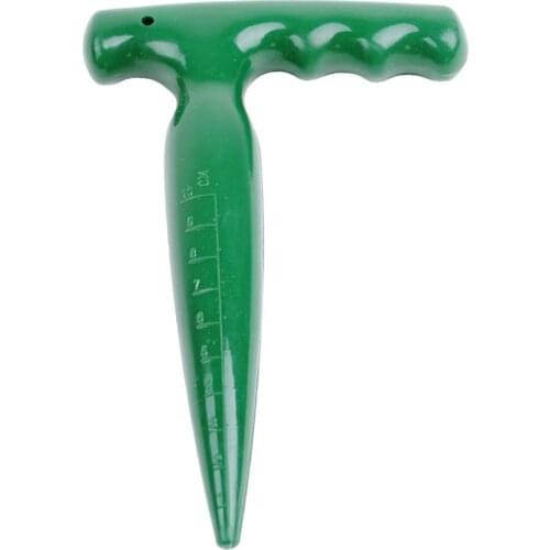 Planting Tools Seeder Material Punch Small Plastic Transplanting Widger Gardening Supplies Wooden 17.5*11.5*2.7cm Garden Planter