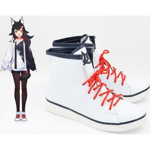 Ōokami Mio Cosplay Boots Anime Shoes Customzied