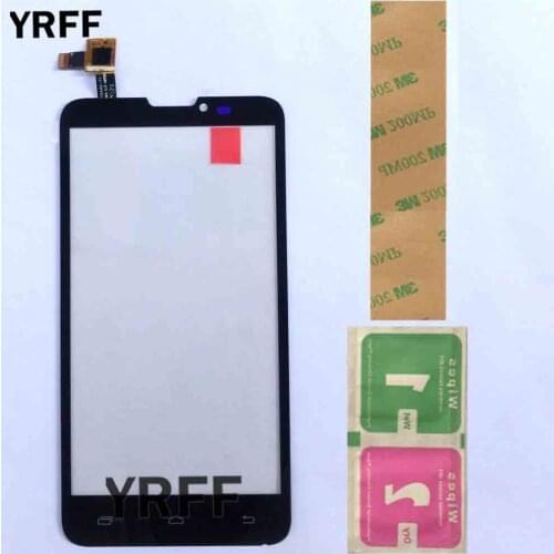 Touch Panel Sensor Touchscreen For Prestigio MultiPhone PAP 5300 Duo PAP5300 Digitizer Front Glass Sensor 3M Glue Wipes