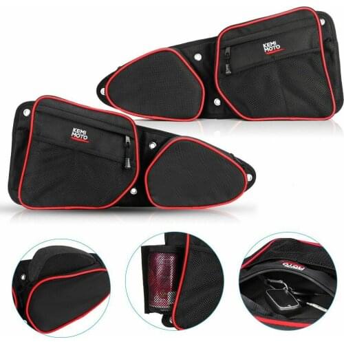 Storage Bag For Polaris UTV Left & Right Door Bag Side Knee Pad for Polaris RZR XP 1000 900XC S900 2014-2018