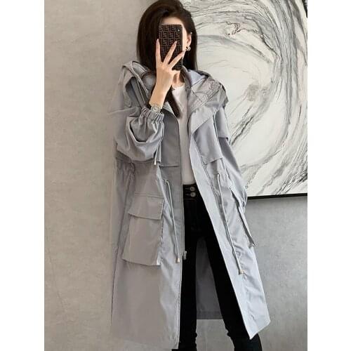 Женские плащи TIGENA China At AliExpress