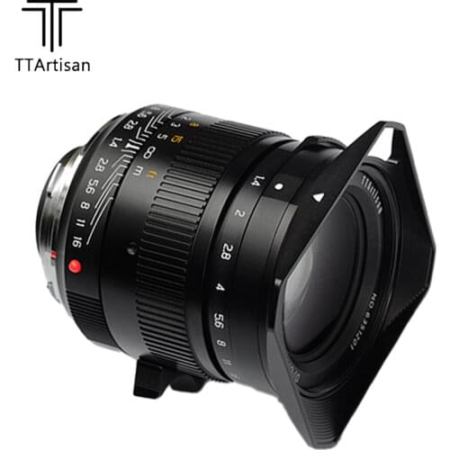 TTartisan 35mm F1.4 Full Frame Large Aperture Manual Focus Lens for Leica M-Mount M2,M3,M4,M5,M6,M7,M8,M9,M9P,M10,M262,M240