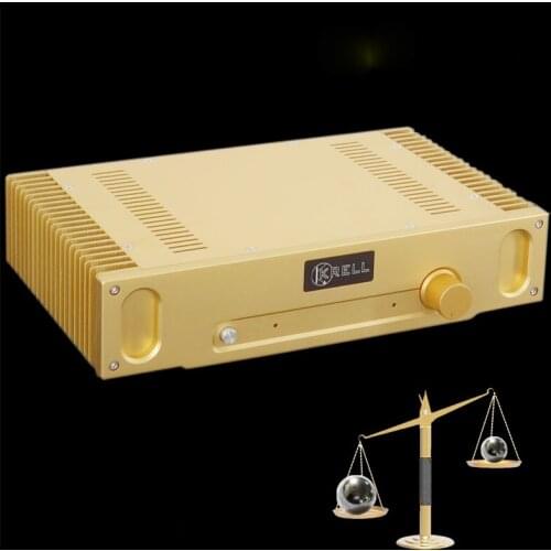 336*85*215MM 1969 gold seal class A power amplifier machine 15W*2 true class A tube amplifier sound quality HIFI amplifier