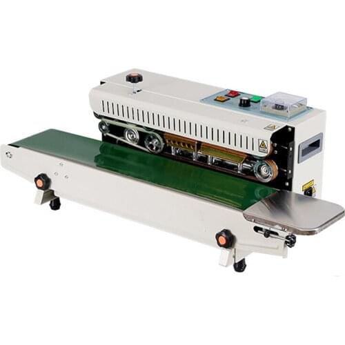 High Quality Compound Sealing Machine Continuous Automatic Heat Film Bag Band Sealer With Belt Conveyor
