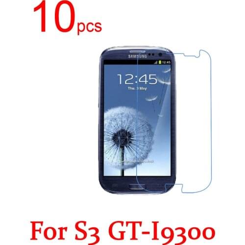 10pcs glossy/Matte/Nano anti-Explosion LCD Screen Protector Film For Samsung Galaxy S3 S4 S III IV GT i9300 I9500 Protective