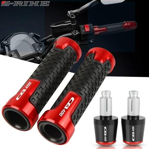 For HONDA CB400F CB400SF CB400VTEC CB400 CB 400 F SF VTEC Motorcycle Accessories Handle Bar Grip Ends Racing Handlebar Grips End