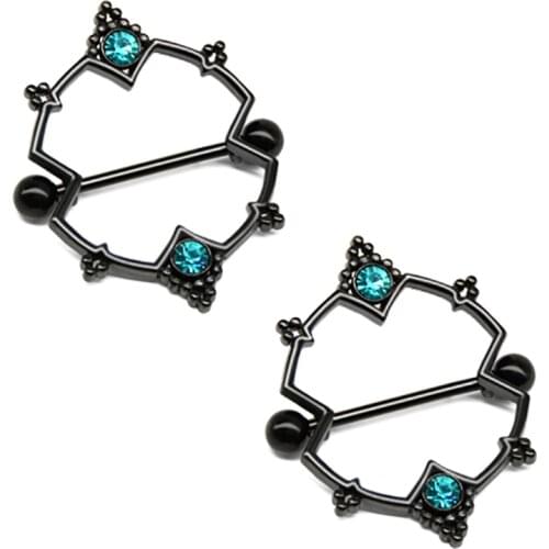 2PC Nipplerings Nipple Rings Piercing Strainght Barbells Stainless Steel Jewelry for Women Girls 14mm 16mm