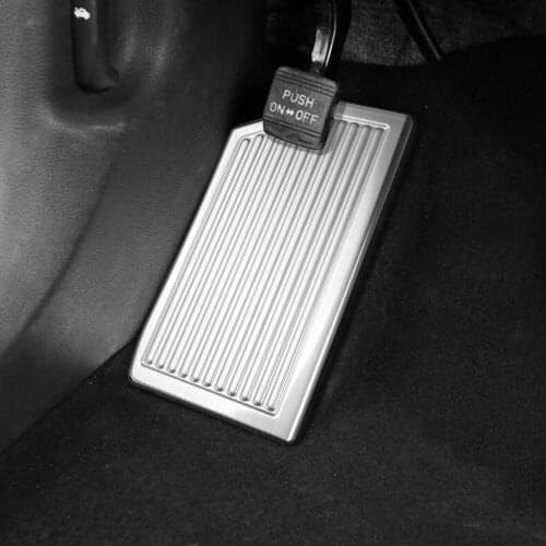 For Hyundai Tucson 2015 2016 2017 2018 2019 2020 No Drilling Stainless Steel Left Foot Rest Pedal Cover Non-Slip Pad Accessories