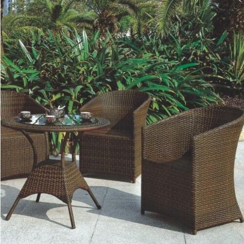 Fashion leisure wicker rattan outdoor furniture 2017 new design