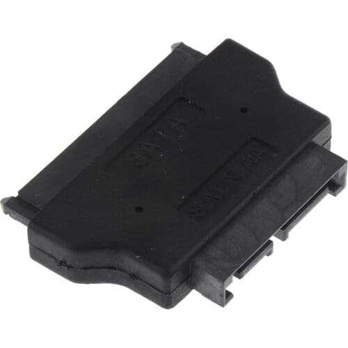 SATA 22Pin Female To Slimline SATA 13 Pin Male CD-ROM Converter Adapter